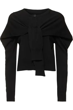 Issey Miyake Four Sleeved Knitted Cardigan