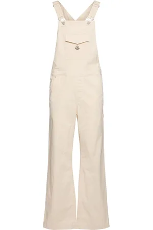Moncler Cotton Blend Gabardine Overalls