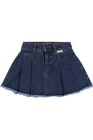 MIPOUNET Lola Cotton Denim Mini Skirt