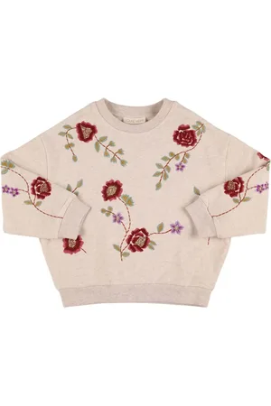Louise Misha Embroidered Organic Cotton Sweatshirt