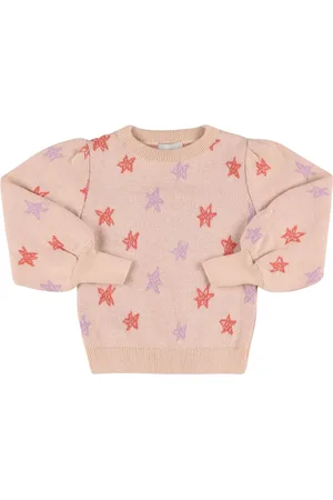 MIPOUNET Stars Wool Blend Knit Sweater