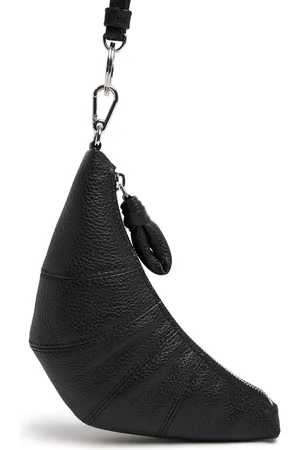 LEMAIRE Croissant Grain Leather Coin Purse