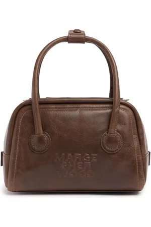 MARGE SHERWOOD Mini Soft Tote Leather Top Handle Bag