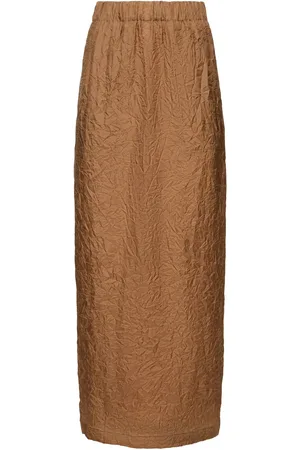 Max Mara Aeroso Silk Long Skirt