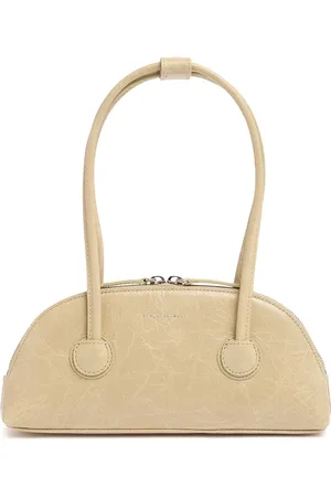 MARGE SHERWOOD Bessette Crinkled Leather Shoulder Bag