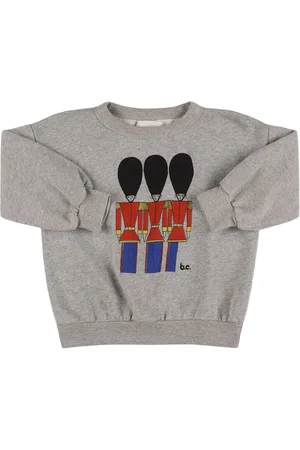 Bobo Choses Soldier Print Cotton Sweatshirt