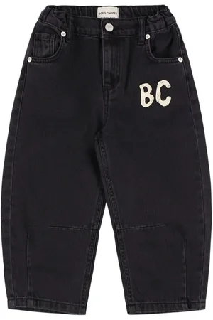 Bobo Choses Printed Cotton Jeans