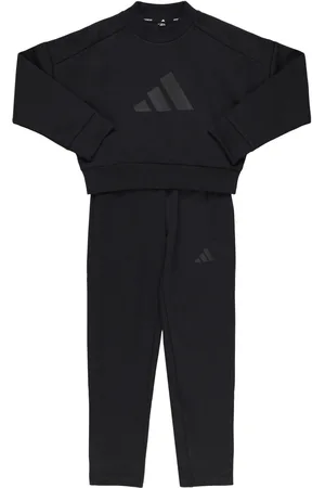 adidas Cotton Blend Sweatshirt & Sweatpants