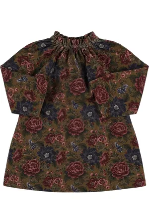 Babe & Tess Talita Printed Cotton Mini Dress