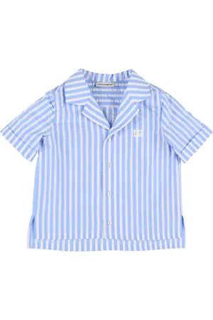 Dolce & Gabbana Printed Cotton Poplin Shirt