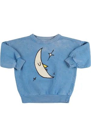 Bobo Choses Moon Print Cotton Sweatshirt