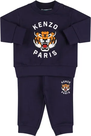 Kenzo Printed Cotton Sweatshirt & Sweatpants