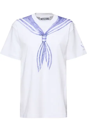 Moschino Printed Cotton Jersey T-shirt