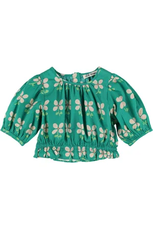 Hello Simone Printed Cotton Top