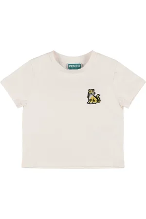 Kenzo Embroidered Cotton Jersey T-shirt