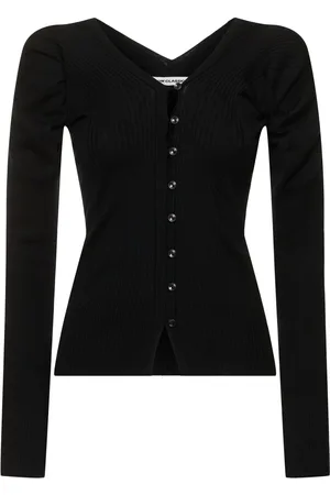 Low Classic V-neck Knit Wool Cardigan