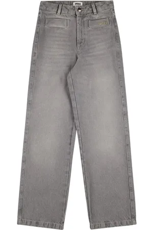 Indee Mid Rise Straight Leg Denim Jeans