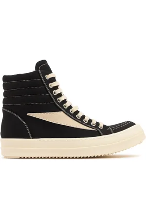 Rick Owens Vintage Canvas High Top Sneakers