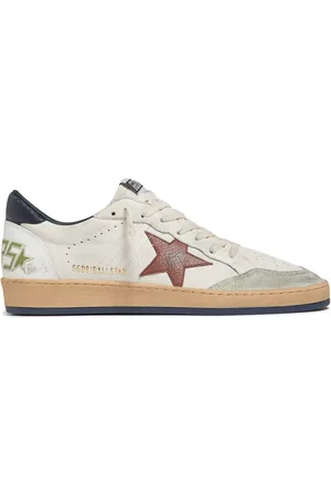 Golden Goose Ball Star Leather & Suede Sneakers