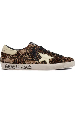 Golden Goose Super Star Leo Leather Sneakers