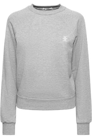 ÉTERNE Raglan Cotton Blend Sweatshirt