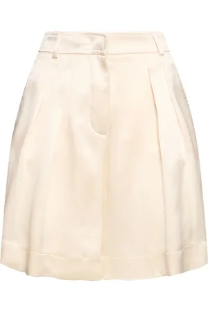Alberta Ferretti Satin Shorts