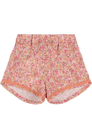 MIPOUNET Printed Cotton Voile Shorts
