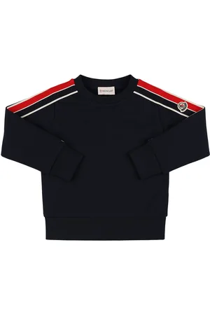 Moncler Cotton Fleece Crewneck Sweatshirt