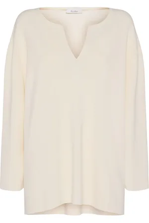 Max Mara Editto Viscose Blend Crepe Top