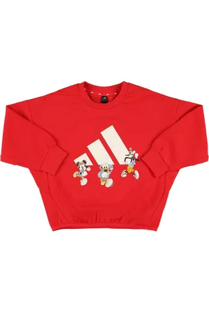 adidas Printed Cotton Blend Sweatshirt