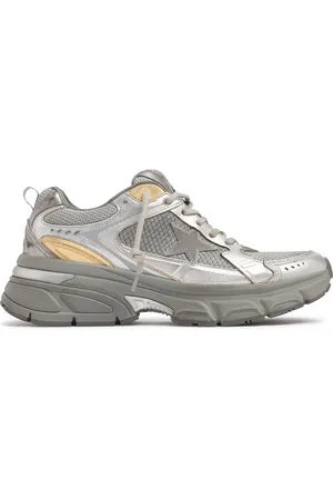 Golden Goose Lightstar Laminated Leather Sneakers