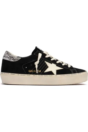 Golden Goose 30mm Hi Star Suede Blend Sneakers