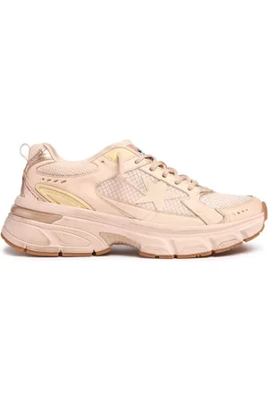 Golden Goose 40mm Lightstar Net & Leather Sneakers