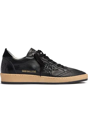 Golden Goose 20mm Ball Star Leather Blend Sneakers