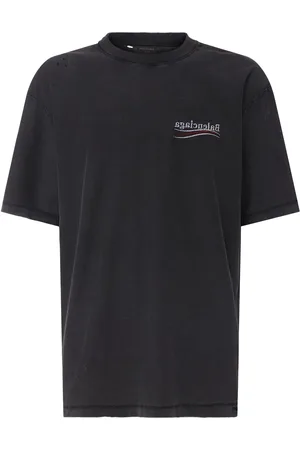 Balenciaga Inside Out Political Cotton T-shirt