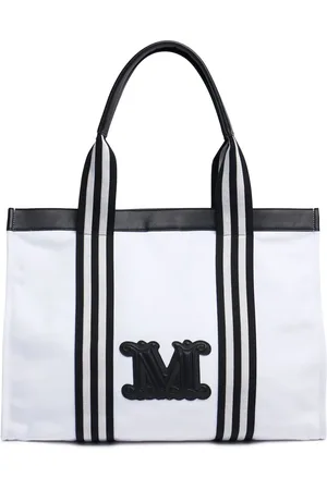 Max Mara Palau Canvas Beach Bag