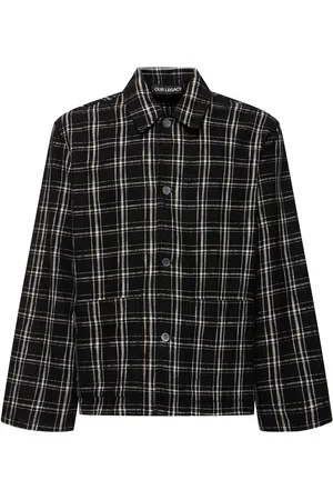 OUR LEGACY Haven Helix Flannel Jacket