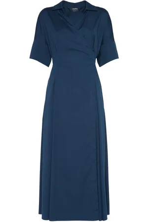 Max Mara Sarah Poplin Midi Dress