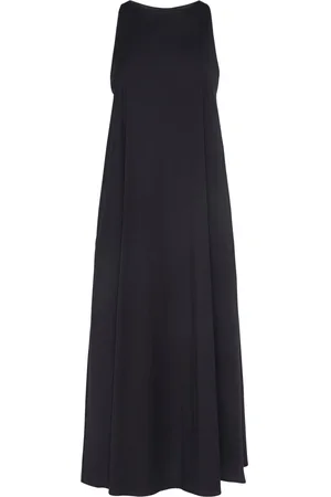 Max Mara Romea Cotton Blend Poplin Midi Dress