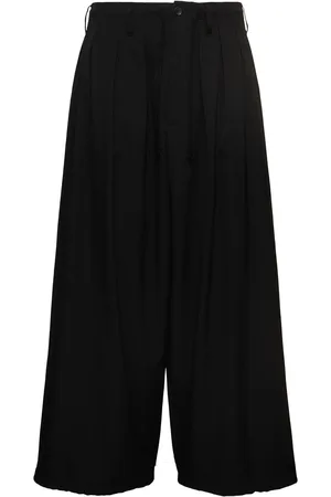 YOHJI YAMAMOTO Standard Wool Wide Pants
