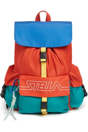 Stella McCartney Color Block Poly Backpack