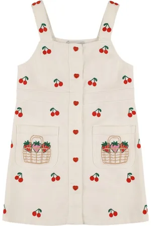 Stella McCartney Cherry Cotton Gabardine Dress
