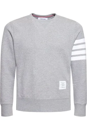 Thom Browne Cotton Jersey Logo Sweatshirt