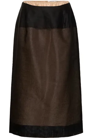Carven Cotton Midi Skirt