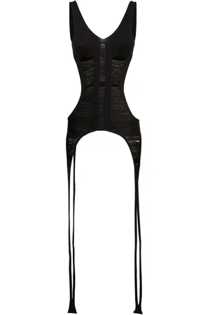 Rick Owens Tanja Wool Knit Long Tank Top