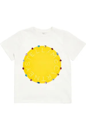 Stella McCartney Embellished Cotton Jersey T-shirt