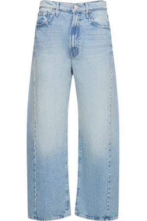 Mother The Half Pipe Ankle Cotton Denim Jeans