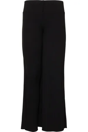 Courrèges Infinity Viscose Crepe Jersey Pants