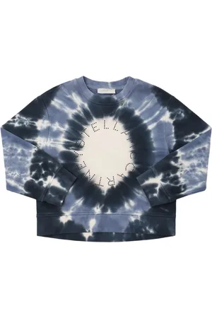 Stella McCartney Tie-dye Cotton Crewneck Sweatshirt