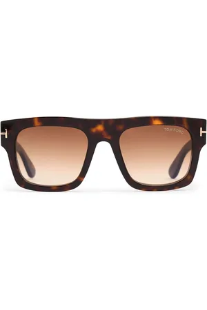 Tom Ford Fausto Squared Eco-acetate Sunglasses